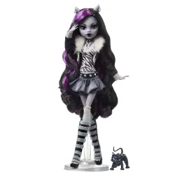 Monster High "Reel Drama" Sammlerpuppe - Clawdeen Wolf in Schwarz-Weiß