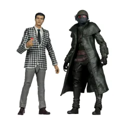Fallout: New Vegas Statuen 2er-Pack Riot Ranger Armor & Benny Survivor 18 cm