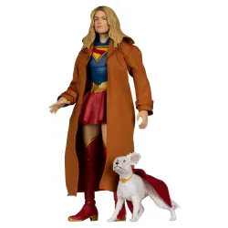 Supergirl (2026) DC Theatrical Deluxe Edition Actionfigur Supergirl & Krypto (Gold Label) 17 cm