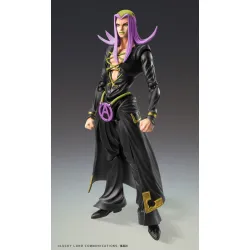 JoJo's Bizarre Adventure Part 5 Super Action Actionfigur Chozokado Leone Abbacchio Black Ver. 16 cm 