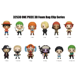 One Piece 3D PVC-Taschenanhänger Netflix Series 1 Display (24)      