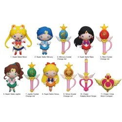 Sailor Moon 3D PVC-Taschenanhänger Series 7 Display (24)