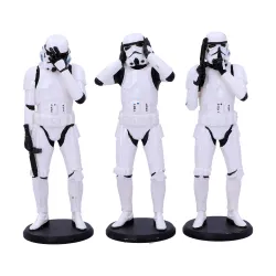 Original Stormtrooper Three Wise 3er-Pack Figuren 14 cm