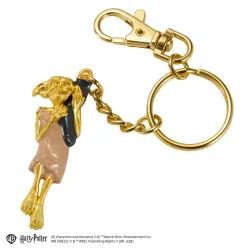 Harry Potter Metall Schlüsselanhänger Dobby goldfarben 11 cm