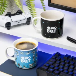 Astro Bot Tasse mit Thermoeffekt Astro Bot Logo