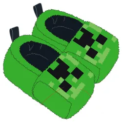 Minecraft Hausschuhe S-M