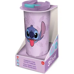 Lilo & Stitch Edelstahl-Trinkbecher Stitch Palms