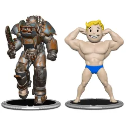Fallout Minifiguren 2er-Pack Set E Raider & Vault Boy (Strong) 7 cm