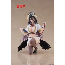 Overlord PVC Statue Desktop Cute Figure Albedo Nurse Ver. Renewal 13 cm      