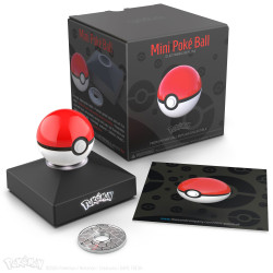 Pokémon: Diecast Replik - Mini Poké Ball mit Licht & Sensorik