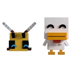Minecraft Vinyl Figuren Bee and Chicken Monitor Buddiez