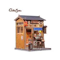 Miniature House Model Kit Morita-Ya 21 x 16 cm  