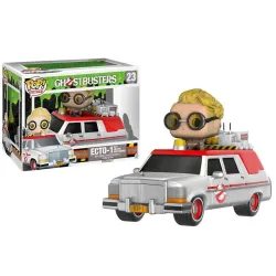 Ghostbusters 2016 POP! Rides Vinyl Fahrzeug mit Figur ECTO-1 & Jullian Holtzmann 18 cm