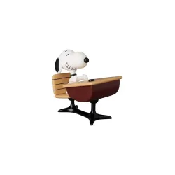 Peanuts UDF Serie 18 Minifgur Snoopy with desk 9 cm