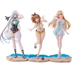 Atelier Ryza: Ever Darkness & the Secret Hideout PVC Statuen 3er-Set 1/7 Ryza, Klaudia, Lila: Swimsuit Ver.
