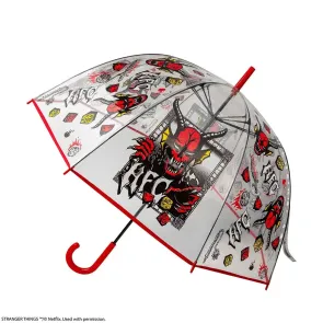 Stranger Things Hellfire Club Regenschirm (Transparent)