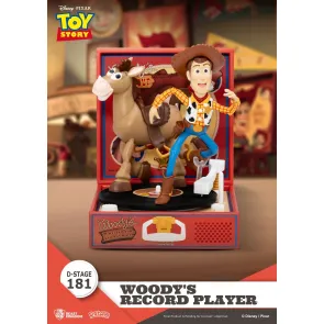 Toy Story Record Player Series PVC Figur Woody's Record Player 13 cm