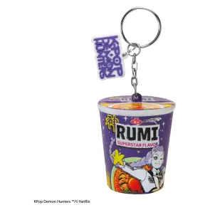 KPop Demon Hunters Squishy Schlüsselanhänger Rumi Superstar Flavor Noodles