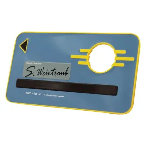 Fallout: New Vegas Replik Vault 21 Security Keycard Limited Edition    