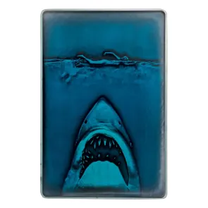 Jaws Metallbarren 50th Anniversary Poster Limited Edition           