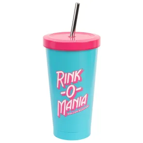 Stranger Things Becher mit Strohhalm Rink-O-Mania 550 ml