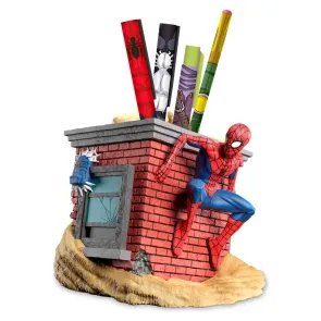 Spider-Man Stiftehalter mit Schreibwaren-Set