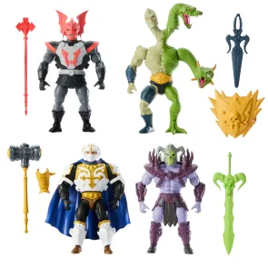 Masters of the Universe Origins 4er-Pack Battle for Eternia Actionfiguren