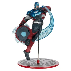 Marvel Rivals Collection 1/10 Actionfigur Captain America 20 cm 