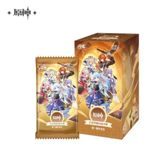 Genshin Impact Sammelkartenspiel Series 1 Blind Box Display (18) *Chinesische Version*