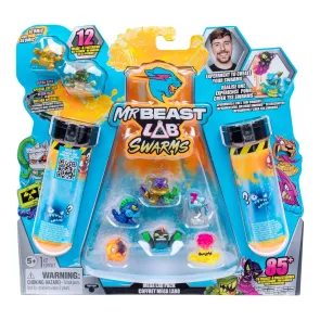 Mr. Beast Lab Swarms Minifiguren 12er-Pack Mega Lab 1 3 cm Sortiment (4)
