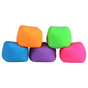 NeeDoh Anti-Stress-Ball Nice Cube Glow (Glow in the Dark) 5 cm Sortiment (12)