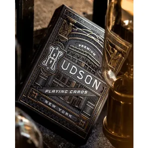 Theory 11 Spielkarten Hudson schwarz