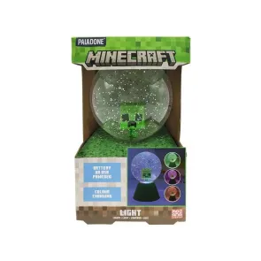 Minecraft Leuchte LED Glitter Ball