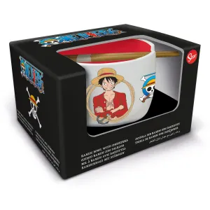 One Piece Ramen-Schüssel mit Stäbchen Classic
