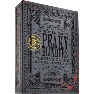 Peaky Blinders Spielkarten Forged In Smoke and Blood