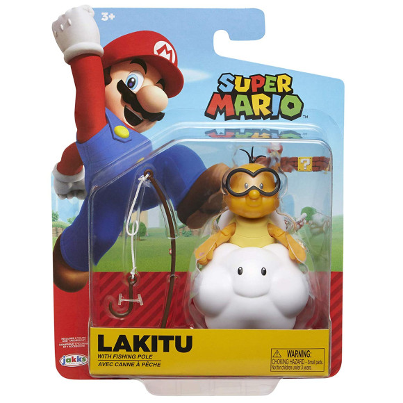 Super Mario Lakitu mit Angel Actionfigur 10 cm