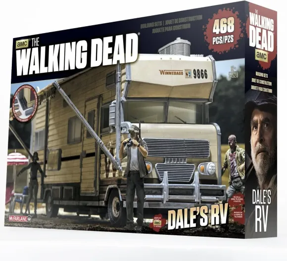 Walking Dead Bauset Dales RV Wohnmobil Building Set 468pcs