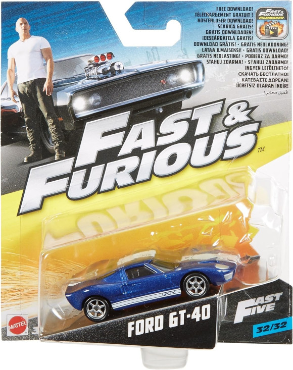 Fast & Furious - Ford GT-40 - Modellauto 1:64