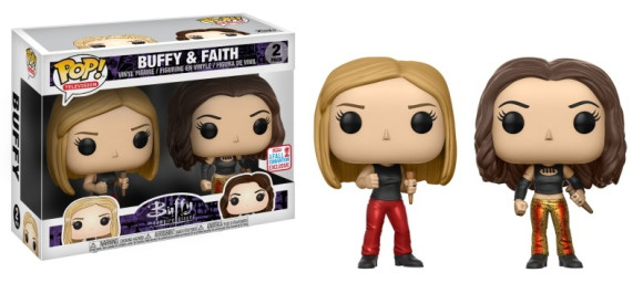 Buffy & Faith POP! 25th Anniversary Figuren Doppelpack 9 cm NYCC Exclusive