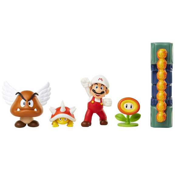 Lavaschloss Super Mario Diorama Set World of Nintendo