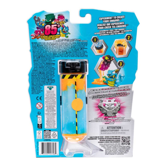 Mr. Beast Lab Swarms Atomic Serie 2 Mini Figuren 5er-Pack 3 cm