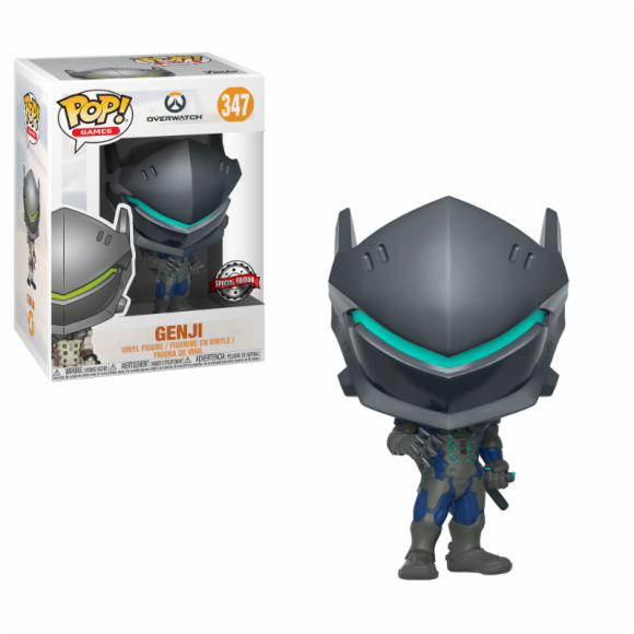 Overwatch Genji POP! Carbon Fibre Figur 9 cm