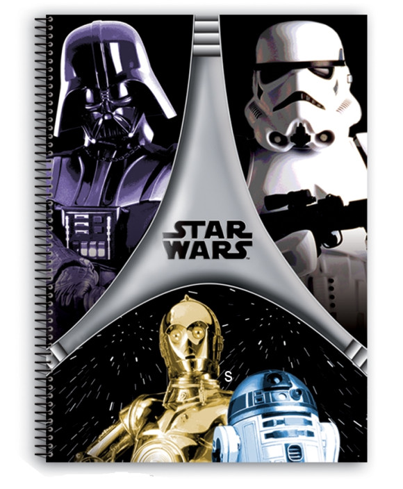 Star Wars Notizbuch A4 Darth Vader