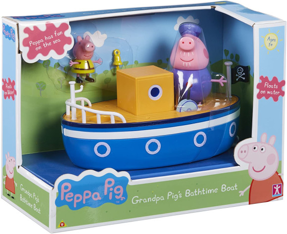 Peppa Pig Grandpa Pig Badespaß Boot Spielset