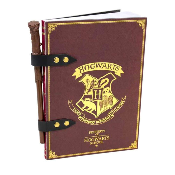 Harry Potter Hogwarts Notizbuch mit Kugelschreiber