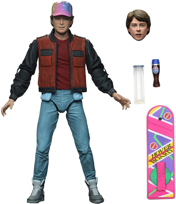 Zurück in die Zukunft II Marty McFly Ultimate Actionfigur 18 cm