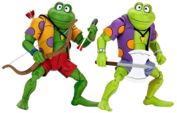 Teenage Mutant Ninja Turtles Actionfiguren Doppelpack Genghis & Rasputin Frog 18 cm