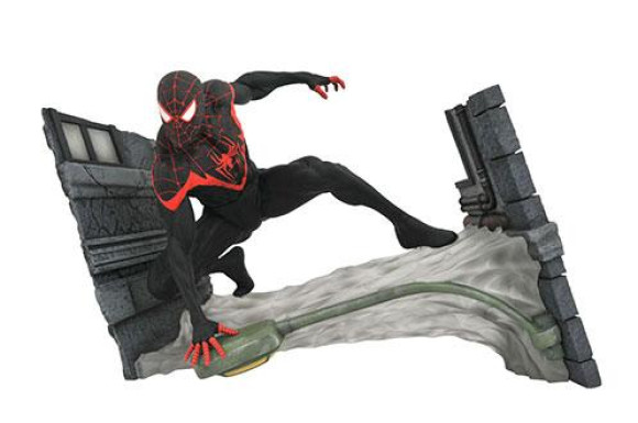 Miles Morales Spider-Man Gallery Statue 18 cm Exclusive