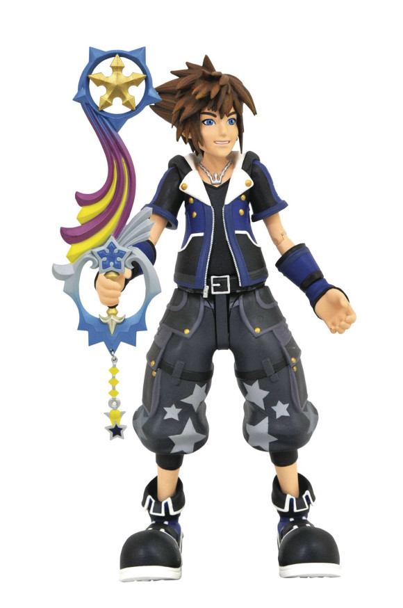 Kingdom Hearts 3 Wisdom Form Toy Story Sora Actionfigur 18 cm