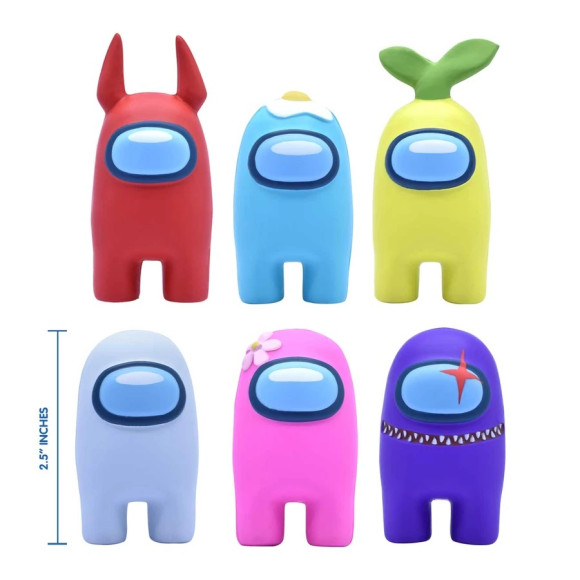 Among Us Squishme Anti-Stress-Figur 6 cm